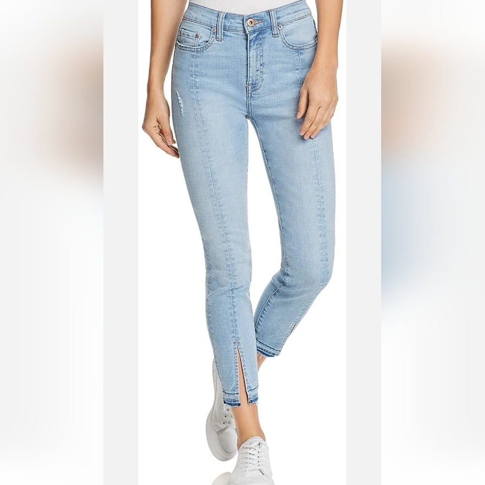 Pistola Demi Highrise Slit Skinny Jeans